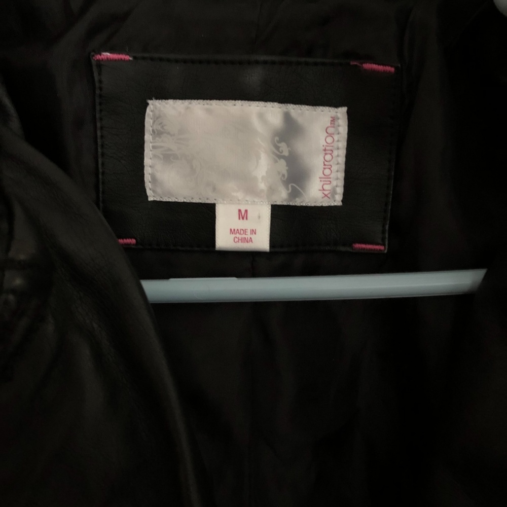Black Leather Jacket - Picture 2 of 2